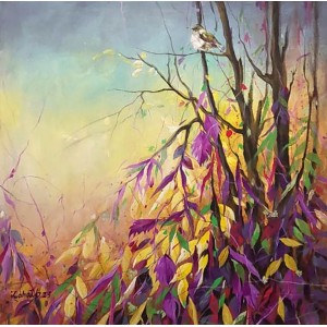 Zohaib Rind, 20 x 20 Inch, Acrylic on Canvas, Landscape Painting, AC-ZR-342